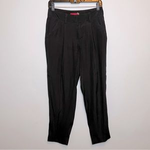 Pleated black Alice + Olivia pants